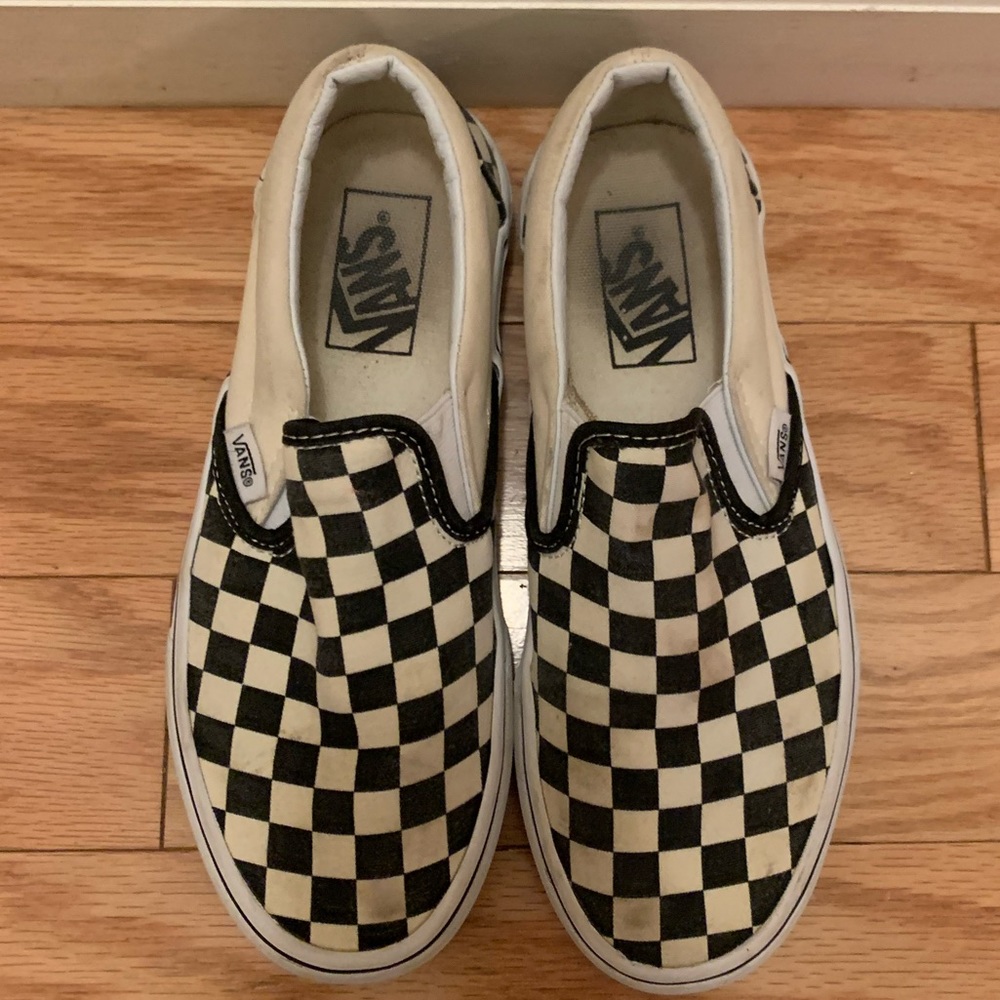 Checkered vans